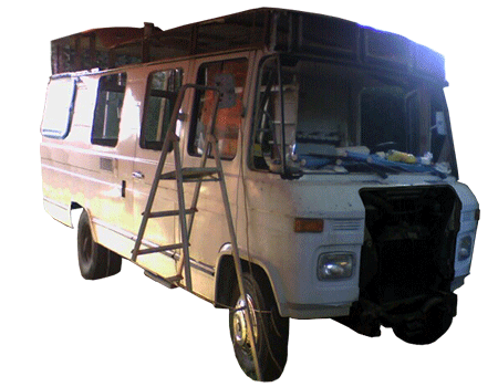 mercedes camper restoration