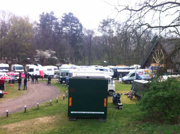 Gezamenlijke plaats met dubbellucht campers, Dubbelluchtweekend Vierhouten