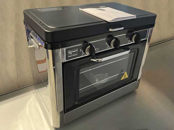 Losstaande combi gasoven en gasfornuis