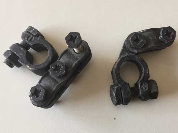 Accuklemmen metaal 12V accu standaard