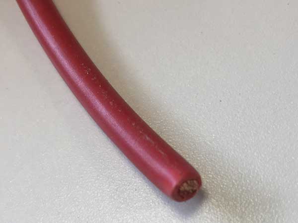 Elektrakabel enkel aderig 12V 10mm2 flexibel rood