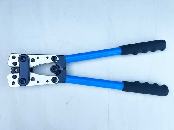 Kabelschoen knijptang (voor grote kabelschoenen)