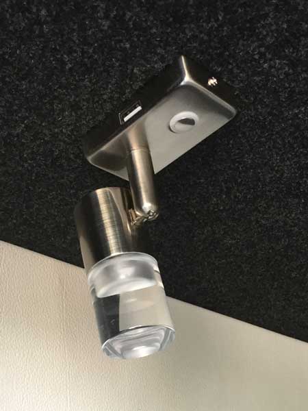 led lamp 12v richtbare behouzing gemonteerd