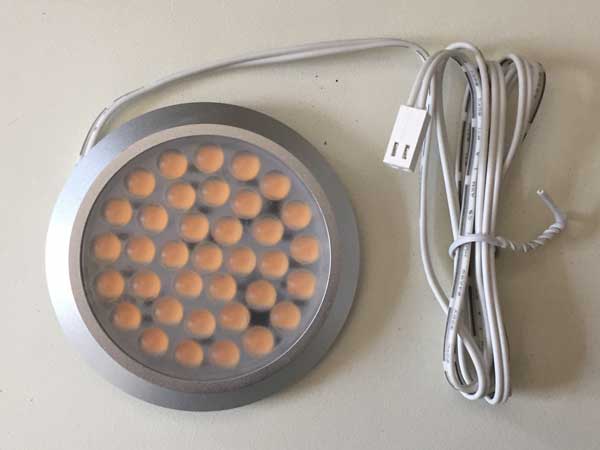 Ledlamp rond plat 12V