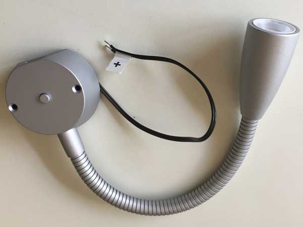 Ledlamp met flexibele arm 12V