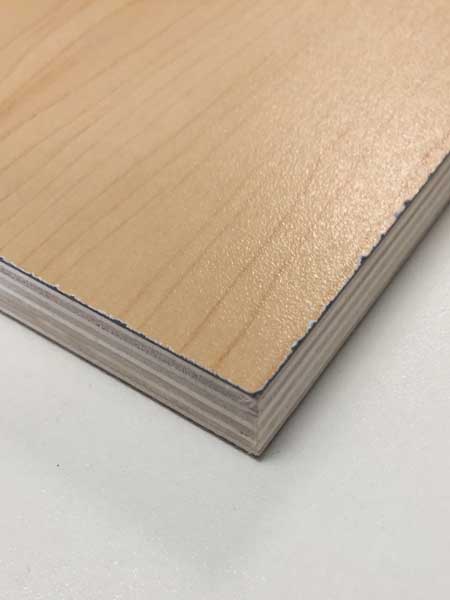 Populieren multiplex plaat 15 mm met hpl licht hout