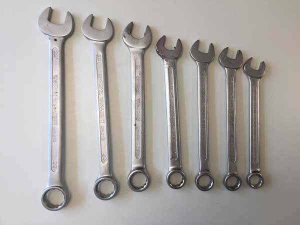 Steek-ringsleutelset