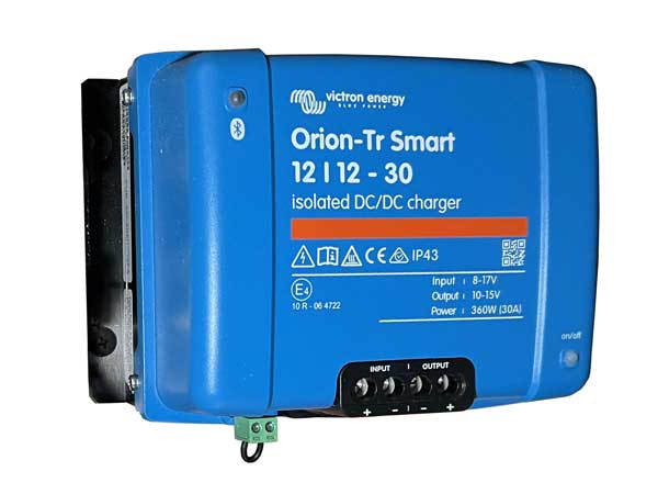 Laadomvormer Victron Orion-Tr Smart DC/DC 12V 30A