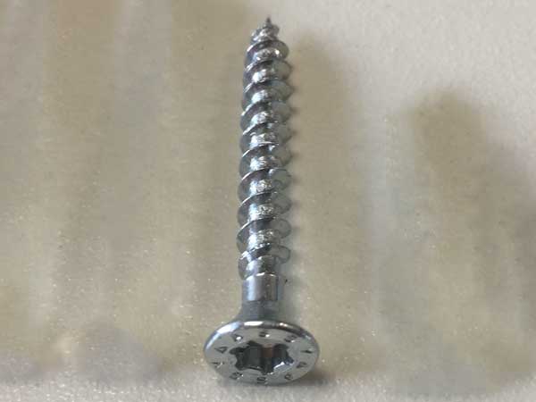 Schroef RW-verzonkenkop 3,5 x 30mm verzinkt