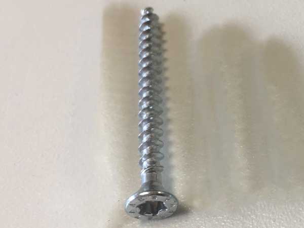 Schroef RW-verzonkenkop 3,5 x 40mm verzinkt
