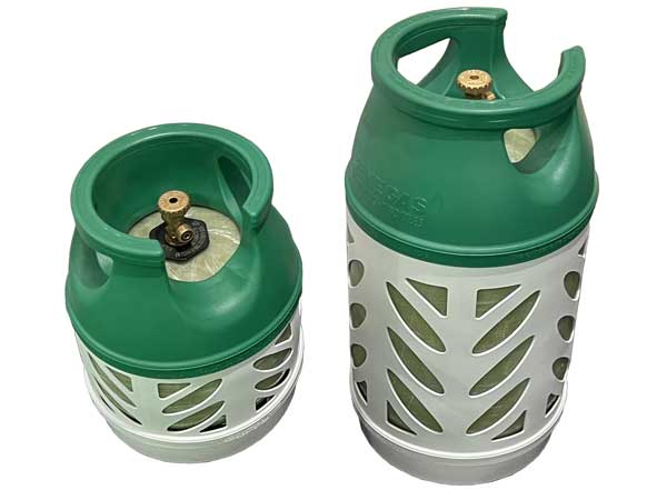 Benegas light 5 en 10 kg gasfles