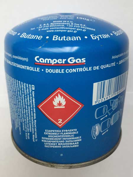 camper gas butaan 190 gram