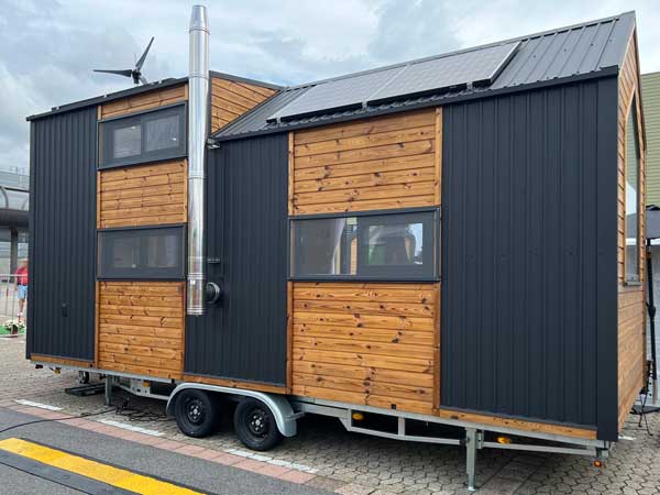 Maximum powerpoint Tiny-house op wielen