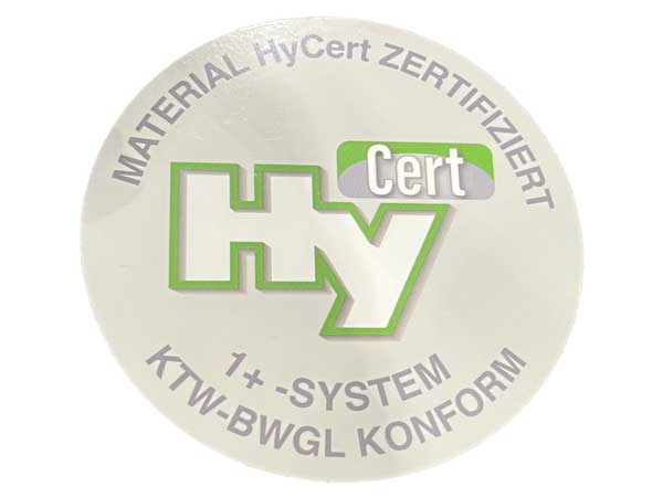 HyCert gecertificeerd, KTW-BWGL Conform