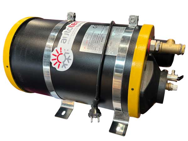 CAMPER mercedes 406 modder weiland Autoterm Combiboil boiler op motorwarmte, hetelucht en elektriciteit