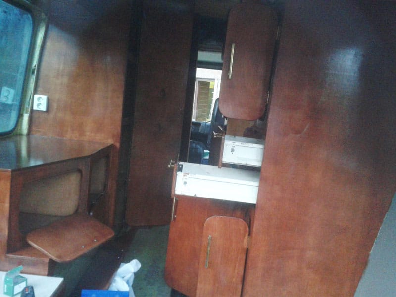 Een €500 (goedkoop) camper interieur