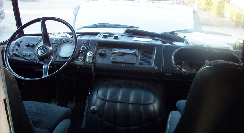 mercedes L406D camper cabine aankoop