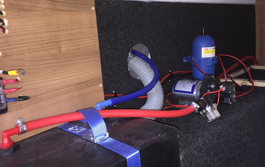 Soorten watersystemen voor in een camper