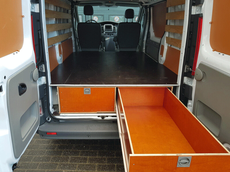 Werkbus inbouw