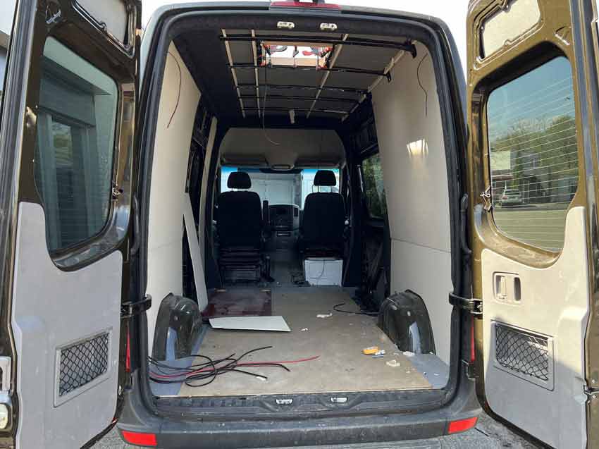 Interieur bouwen camper aspecten