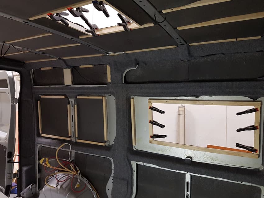 Isoleren camper