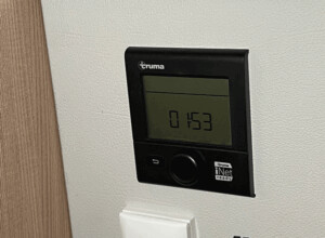 Truma boiler display ingebouwd