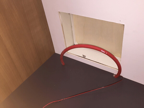 Inbouw wc voorbereiding