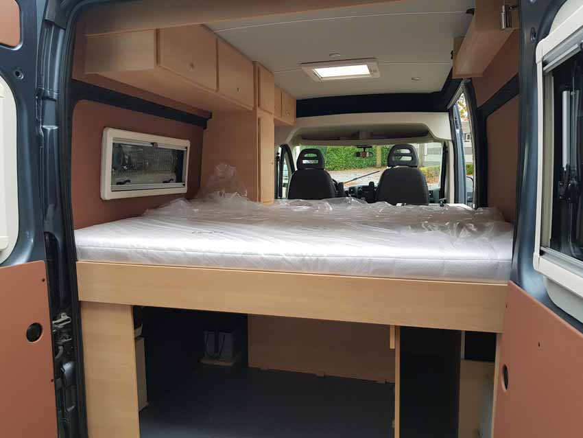 Camper bouwen Peugeot Boxer