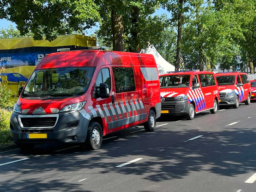 Verschillende busjes (brandweer)