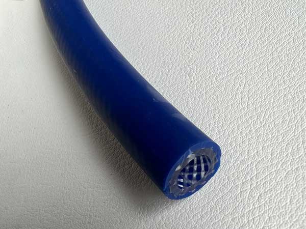 Waterslang blauw 10mm gewapend