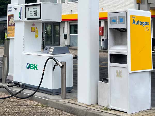 LPG Shell tankstation
