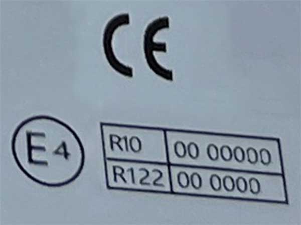 CE, R10 en R122 certificering
