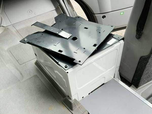 Draaiplateau op stoelconsole