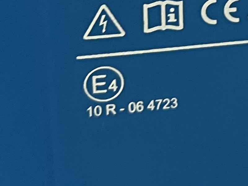ECE R10 certificering aanduiding en nummers