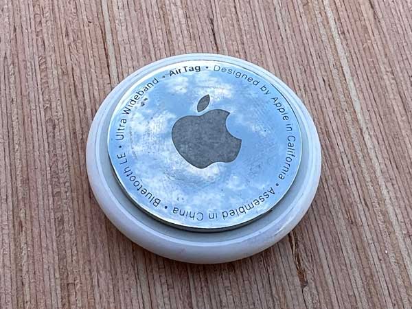Apple Airtack, een tracker voor camper